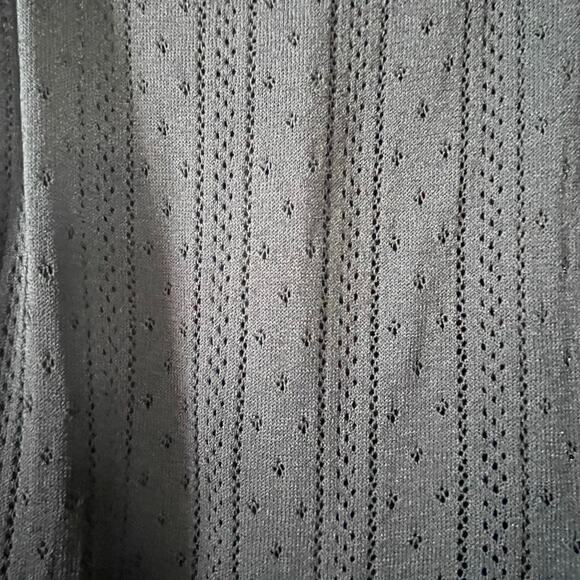 Marc Jacobs The Camisole Pointelle Tank in Black Size Small - Picture 7 of 7